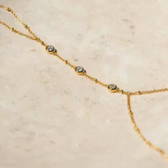 14K Gold Filled Bohemian Chain Bracelet - Picture 5 of 5